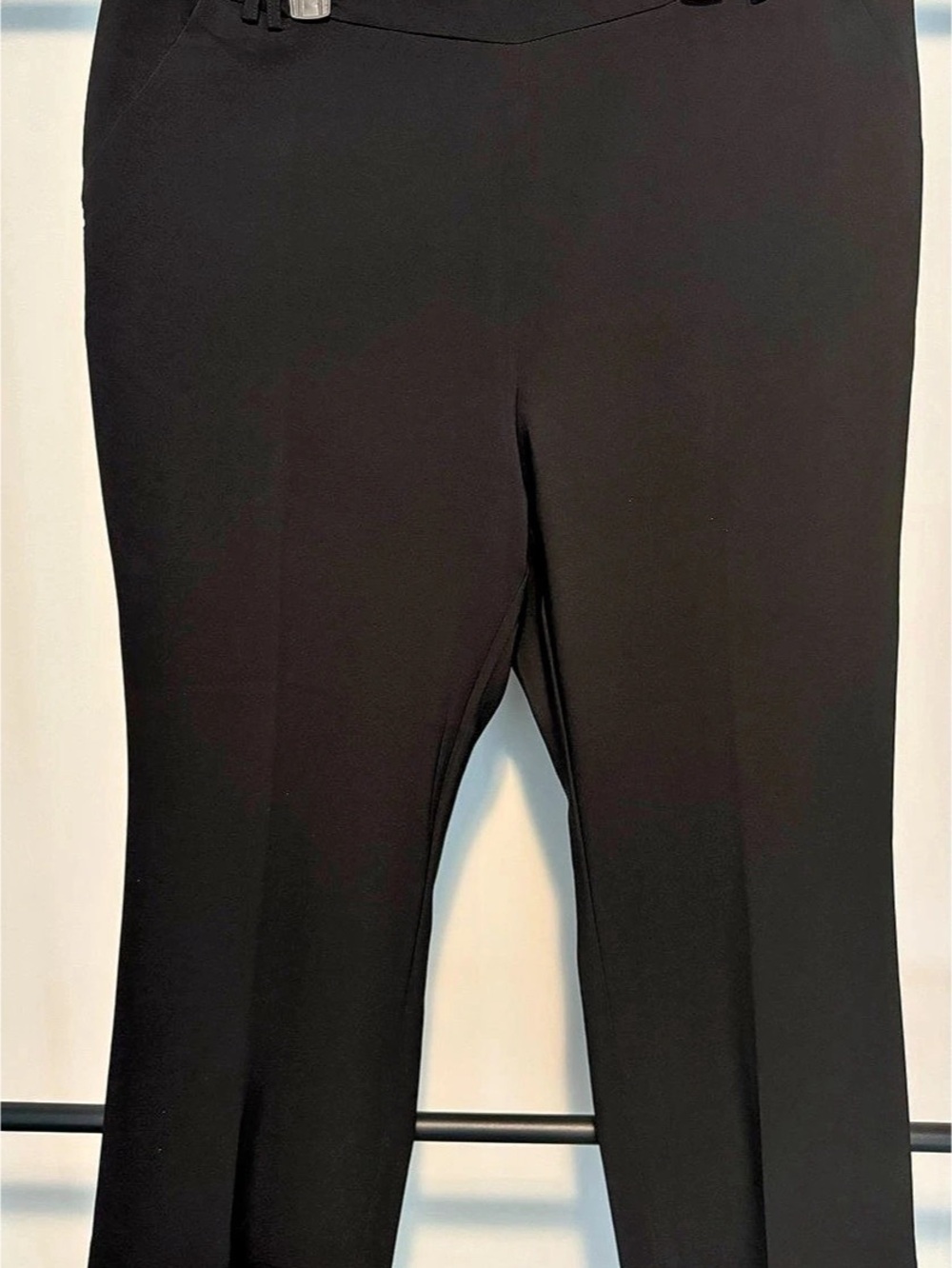Zac & Rachel Woman Pull-On Bond 18 Pants Black 22W